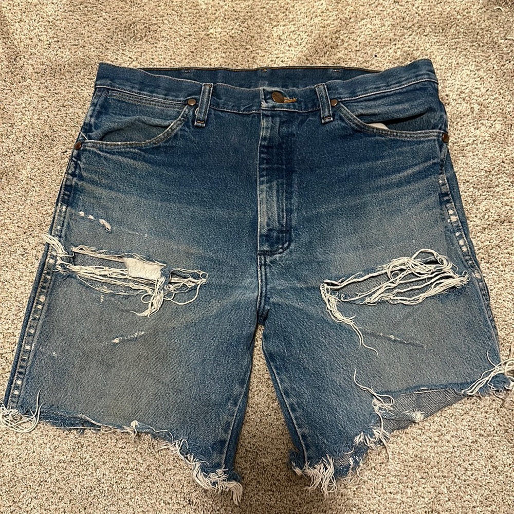 Wrangler jean shorts